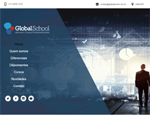 Tablet Screenshot of globalschool.com.br